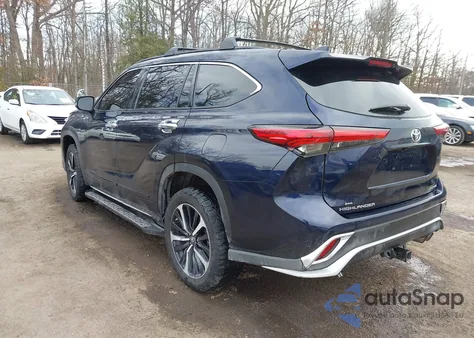 2021 Toyota Highlander Xse из США, поврежденный, VIN 5TDLZRBH1MS067106
